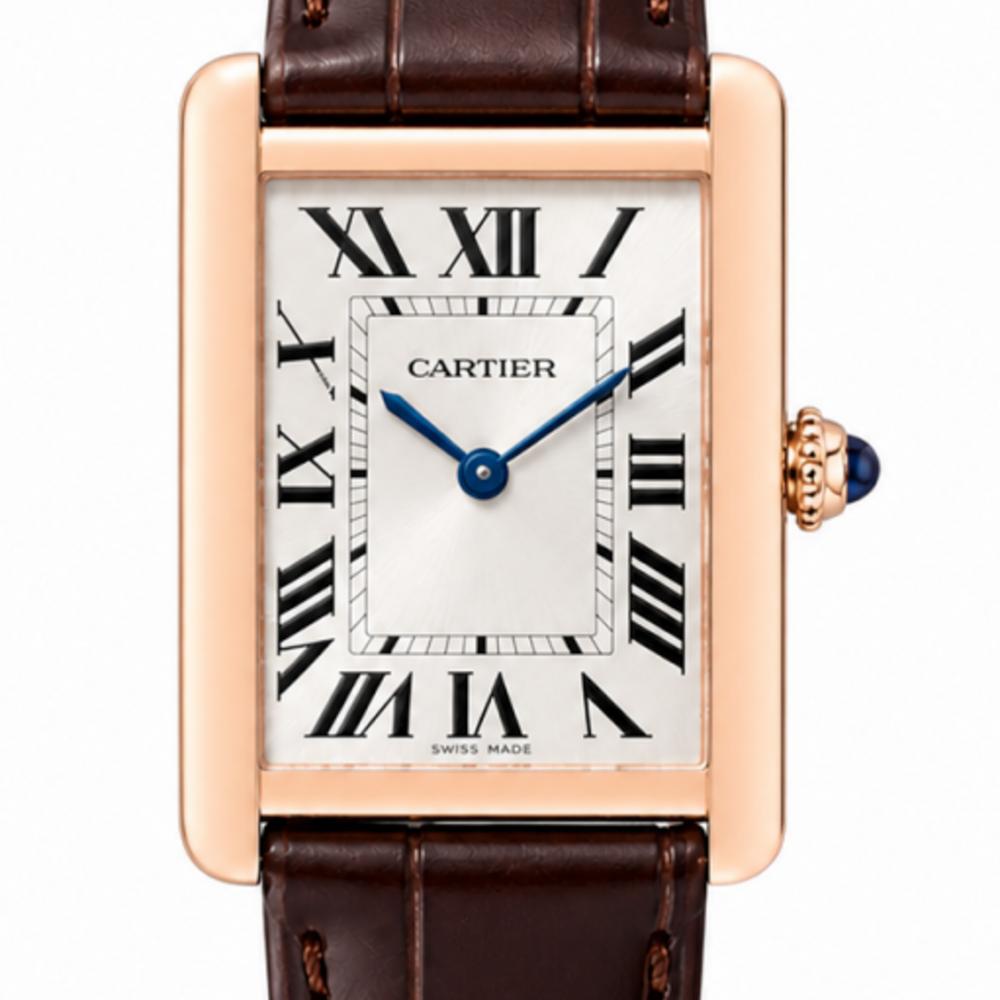 Cartier Tank Solo 31x24.4 W5200024 18KT Rose Gold Watch